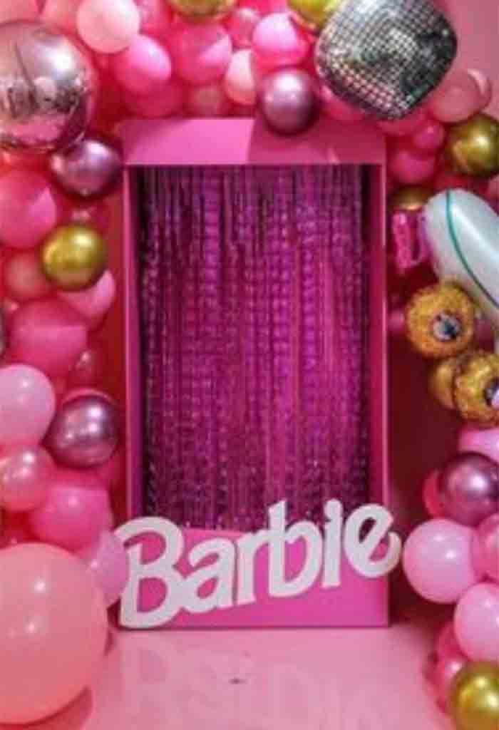 Decoración de Barbie con Globos - Victor Color